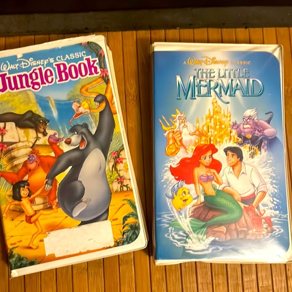 Disney Other - Little Mermaid & The Jungle Book